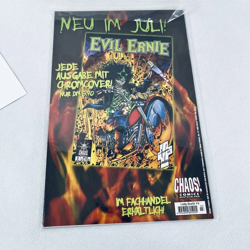 Lady Death Reckoning #3 German Euro Chromium Variants‎ Chaos Comics Deutchsland